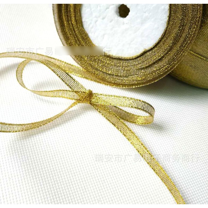 RB51 Dây voan màu dây ruy băng trang trí giáng sinh