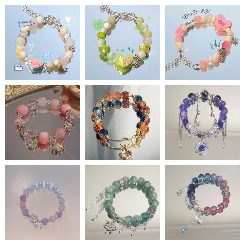 Vòng Đeo Tay Hình Chú Heo Dễ Thương Dành Cho Bạn Gái