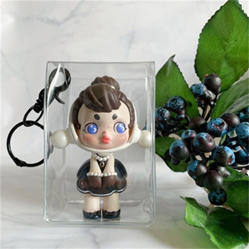 Mmluck Hộp Trưng Bày Búp Bê Trưng Bày Bằng pvc Trong Suốt Chống Bụi Có Móc Khóa