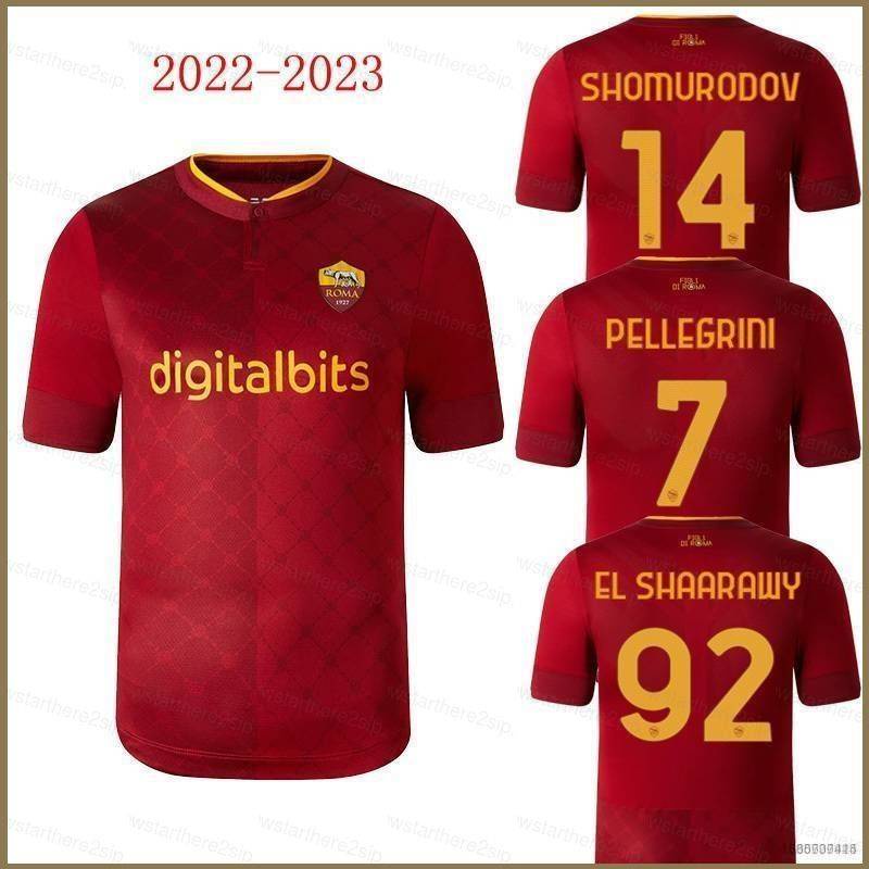Áo Thun Bóng Đá Cổ Tròn np2 2022-2023 as roma pn2