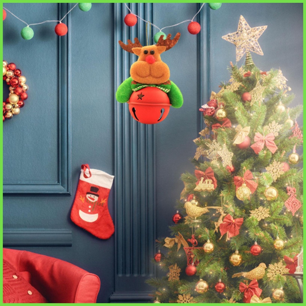 Chuông Giáng Sinh jingle Màu Đỏ Được Làm Từ Công Nhân Tốt, Dùng Làm Chuông Giáng Sinh smbvn smbvn