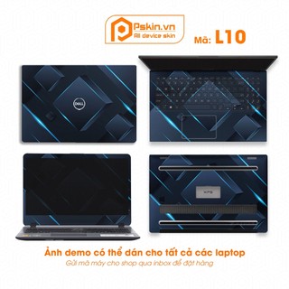Dán laptop in hình theo yêu cầu 3D mã L10 cho các loại máy Macbook, Dell, Hp, Sony, Lenovo, Asus, MSI, Acer - PSKIN