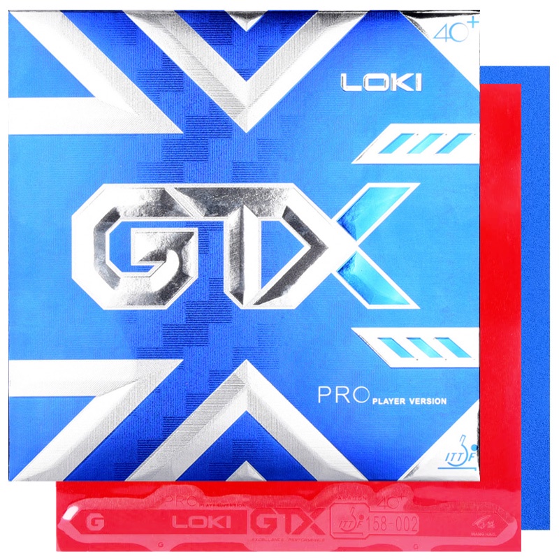 Loki gtx pro Bóng Bàn Bằng Cao Su Dính Và Xốp Lót Bánh Kem Trước