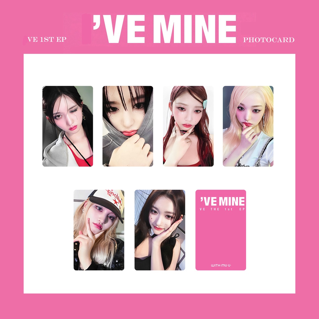 Bộ Sưu Tập Thẻ Hình Ca Sĩ Hàn Quốc I 'Ve mine 1st