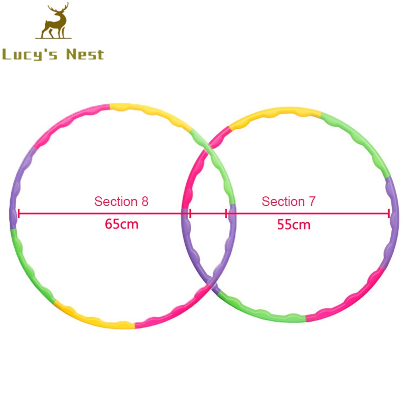 Vòng Huấn Luyện Thể Thao Nhiều Màu Sắc Có Thể Tháo Rời Cho Bé hoop