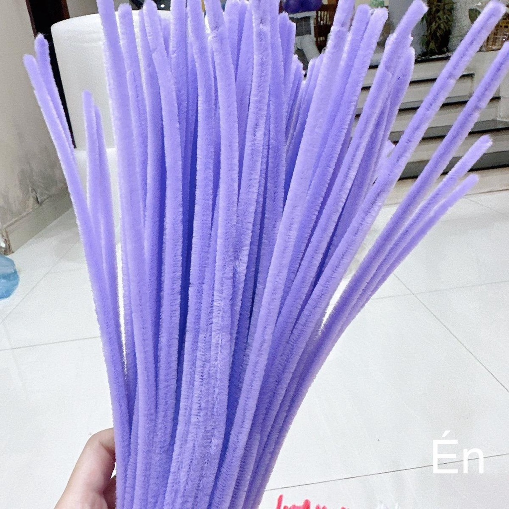 Bó 100 Sợi Kẽm Nhung Mã Hoá Loại 1 Lông Dày Mịn
