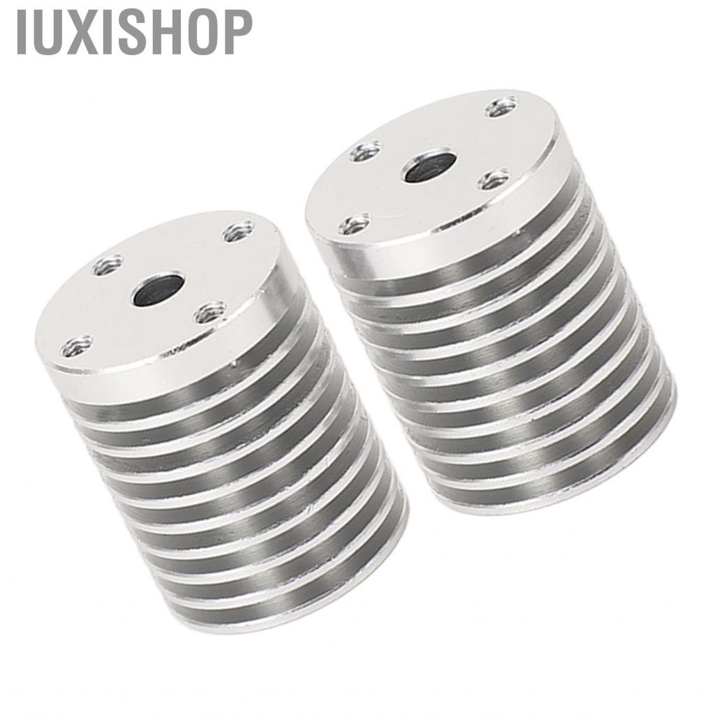 Iuxishop 3D Printer Heatsink Replacement Fine Processing M2.5x4 Screw Hole M7 Thread Hotend Aluminum Alloy for Industrial Use