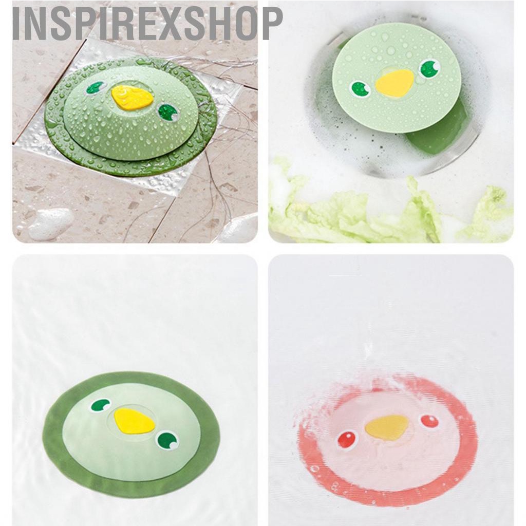 Inspirexshop Floor Drain Cover  Good Sealing Bug Proof Durable Easy To Install Shower Stopper for Bathroom