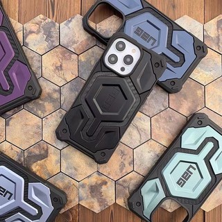 Uag Ốp Điện Thoại Sợi carbon Từ Tính Chống Nổ Cho iphone 12 13 14 15 pro max