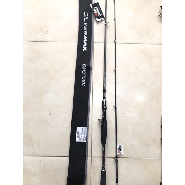 Cần lure ABu Garcia SILVERMAX có cả cần dùng máy đứng và máy ngang đồ câu cá hàng hót giá rẻ