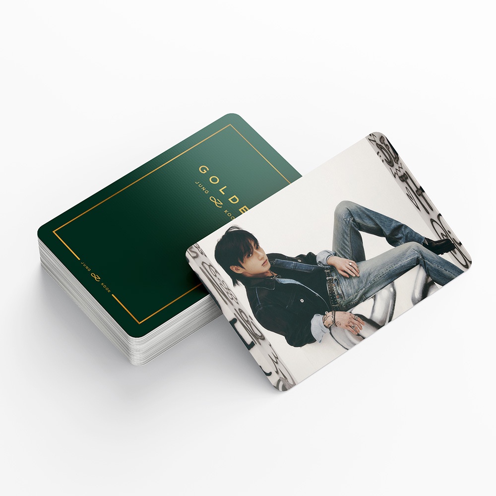 Jungkook Solo Album GOLDEN Photocard JUNGKOOK Me Myself & SEVEN Lomo Card Postcard