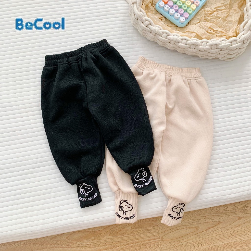 Bộ Nỉ Bông Thêu Hình Chó , Bộ Nỉ Bông Thêu Hình Chú Chó Ngộ Nghĩnh Cho Bé Từ 8-27kg BAOBAOKIDS