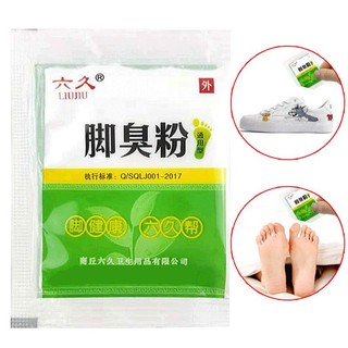 Phong Cách Mới#脚臭粉去脚臭脚汗脚气鞋袜臭脚臭克星男女学生鞋臭六久臭脚粉正品*