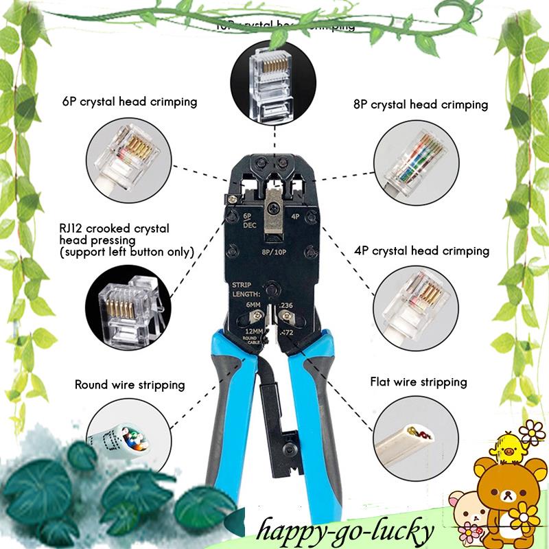 Kìm Cắt Dây Cáp Mạng e1-rj45 10p 8p 6p 4p rj45 rj11 rj12 rj50