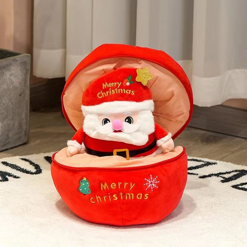 Búp Bê Nhồi Bông Hình Ông Già Noel Tuần Lộc / Táo / Quả Táo / Cây Thông Biến Dạng Kiểu Cây Thông / Ông Già Noel / Nai Sừng Nhồi Bông