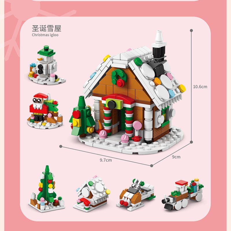 Đồ Chơi lego Trẻ Em Giáng Sinh