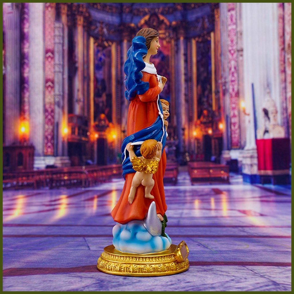 Toàn Bộ Tượng mary statue Bằng Nhựa resin Tinh Xảo Nhiều Màu Sắc Trang Trí Không Khí Và Hòa Bình Cho tongvn tongvn