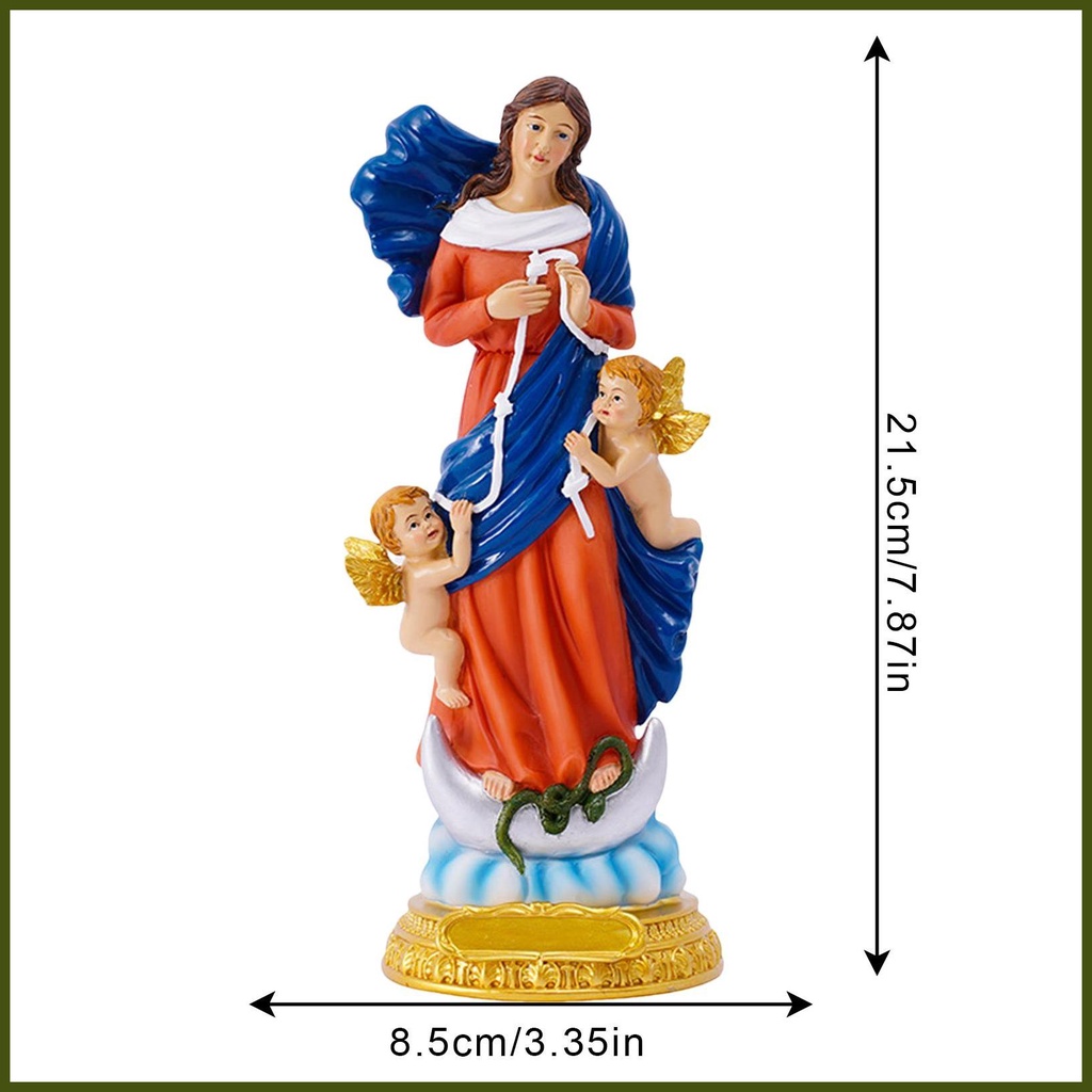 Toàn Bộ Tượng mary statue Bằng Nhựa resin Tinh Xảo Nhiều Màu Sắc Trang Trí Không Khí Và Hòa Bình Cho tongvn tongvn