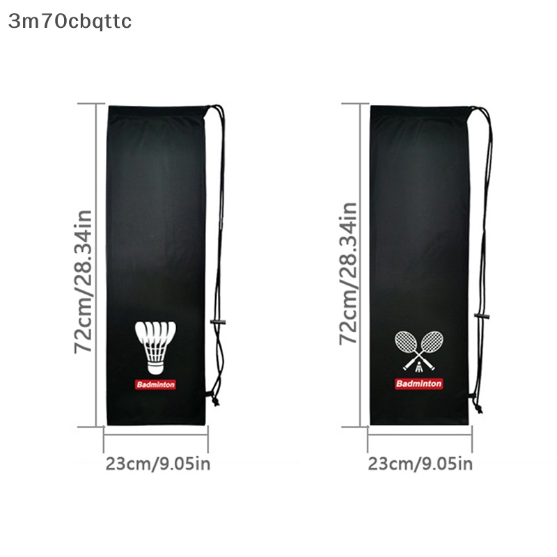 # New # cầu lông vợt Bìa Túi mềm lưu trữ túi trường hợp dây rút Túi xách tay Tennis Vợt bảo vệ.