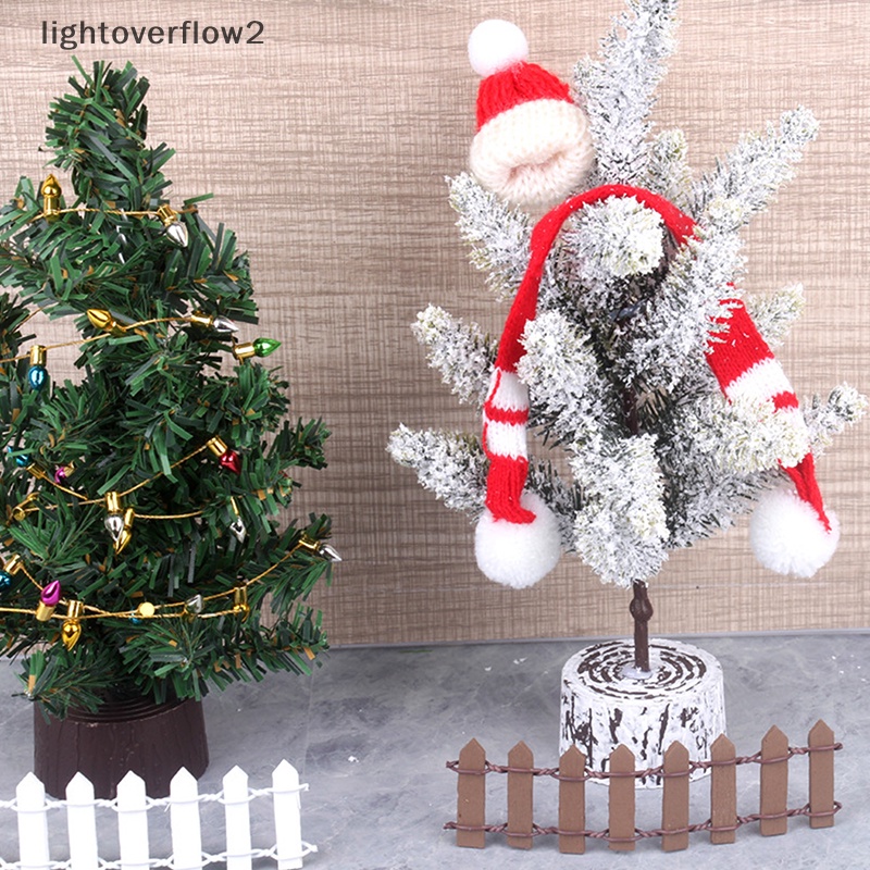 Cây Thông Giáng Sinh Mini Tỉ Lệ 1 / 12 Trang Trí Nhà Búp Bê diy