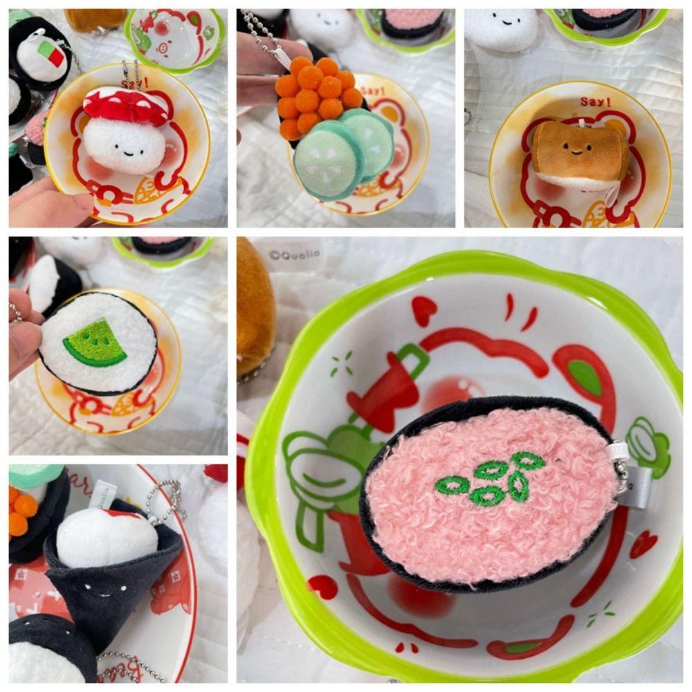 Hanhai Đồ Chơi Nhồi Bông Hình sushi Bạch Tuộc Dễ Thương