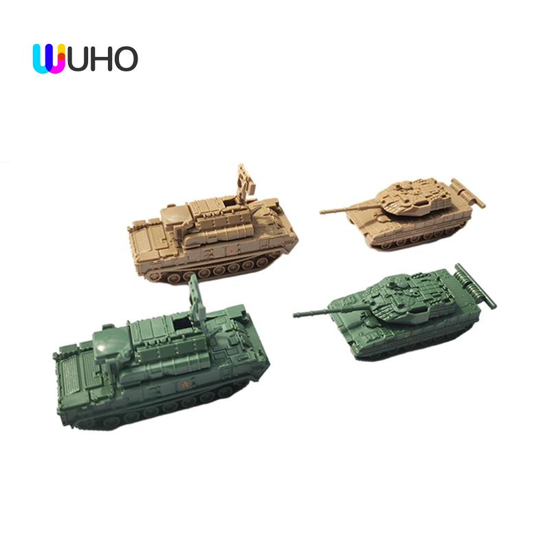4 Mô Hình Xe Tăng mini Tự Lắp Ráp Tỉ Lệ 1: 144