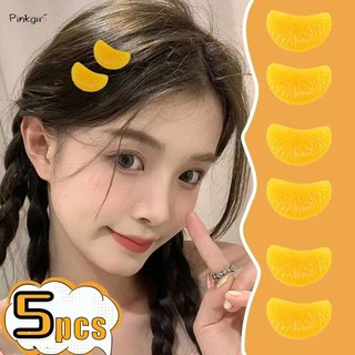 Set 1 / 5 kẹp tóc hình trái cây dễ thương cho nữ