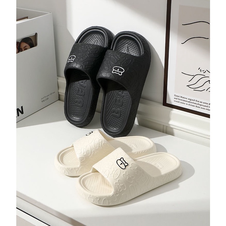 Dép Quai Ngang Gấu Home Đi Trong Nhà,Văn Phòng Nhựa Eva Siêu Êm