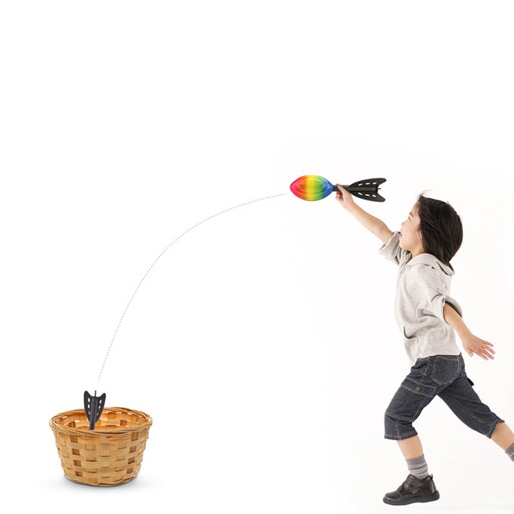 Đồ Chơi Ném Bóng Màu Cầu Vồng Trọng Lượng Nhẹ Cho Ba Mẹ Và Bé