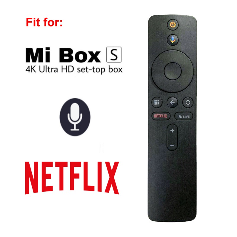 Mới XMRM-006 Cho Xiaomi MI Box S MDZ-22-AB Smart TV Box MI TV Stick Bluetooth Voice RF Điều Khiển Từ Xa