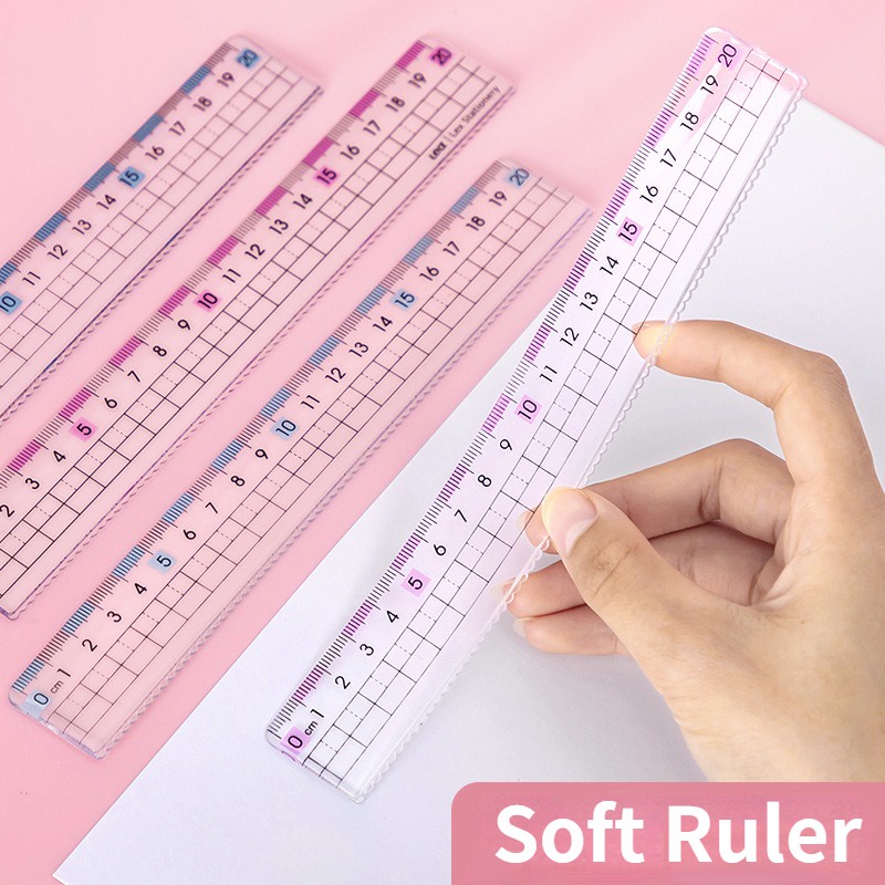 Thước Đo Chiều Dài / Dụng Cụ Đo Lường Đơn Giản Cho Học Sinh / Văn Phòng / Trường Học / Ngăn Chặn Cận Thị Mềm Mại