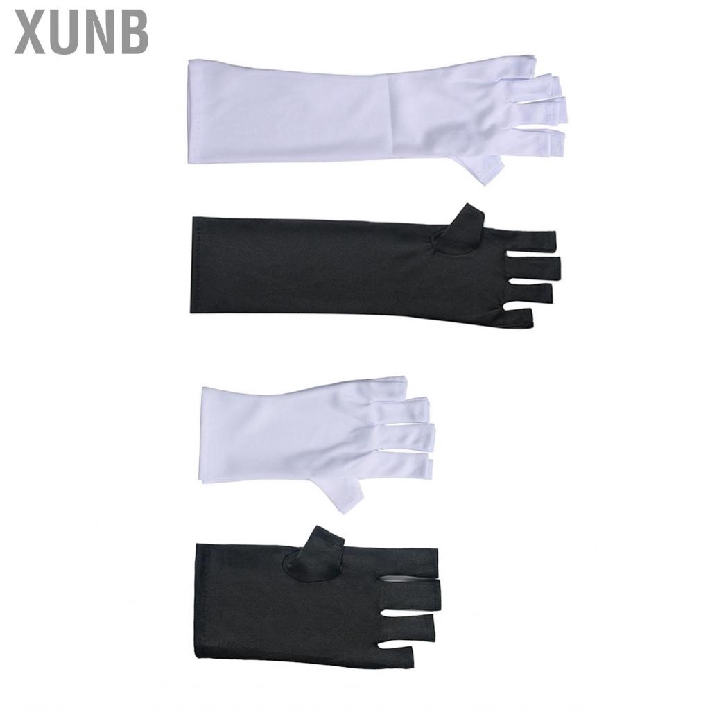 Xunb 1 Pair Gel Manicures  Professional Efficient Prevents Tanning Radiation UV Light for Manicure