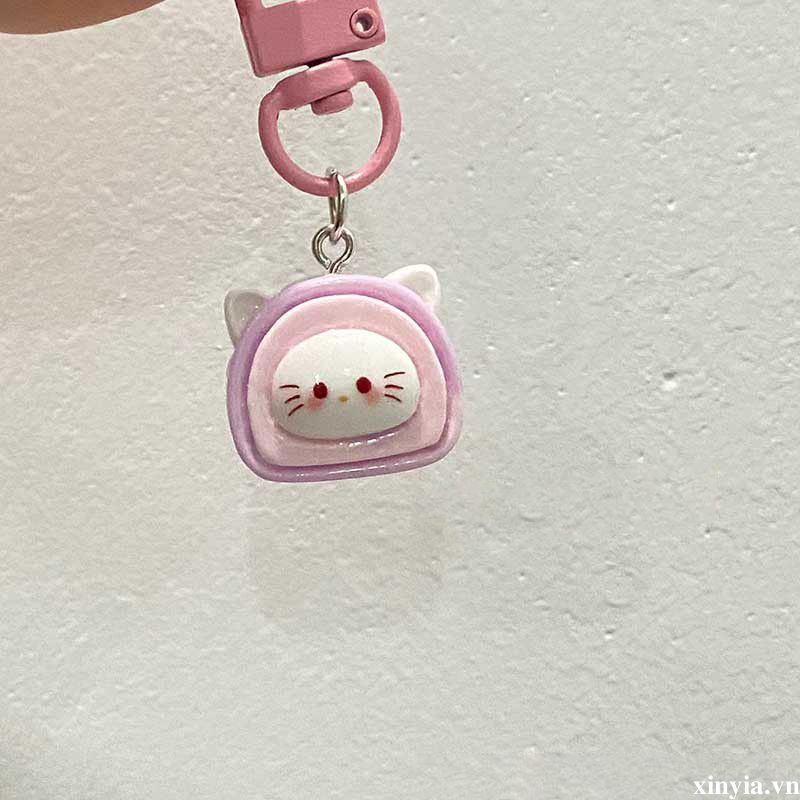 🌺🌺SANRIO Móc Khóa Hình Búp Bê Hoạt Hình kuromi melody cinnamoroll pochacco Dễ Thương Mới