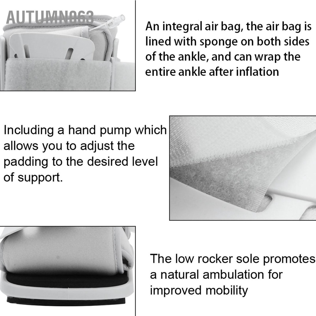 Giày đi bộ bằng khí nén bọt Dây đeo mắt cá chân Hỗ trợ chỉnh hình bàn Nẹp Plantar Autumn063