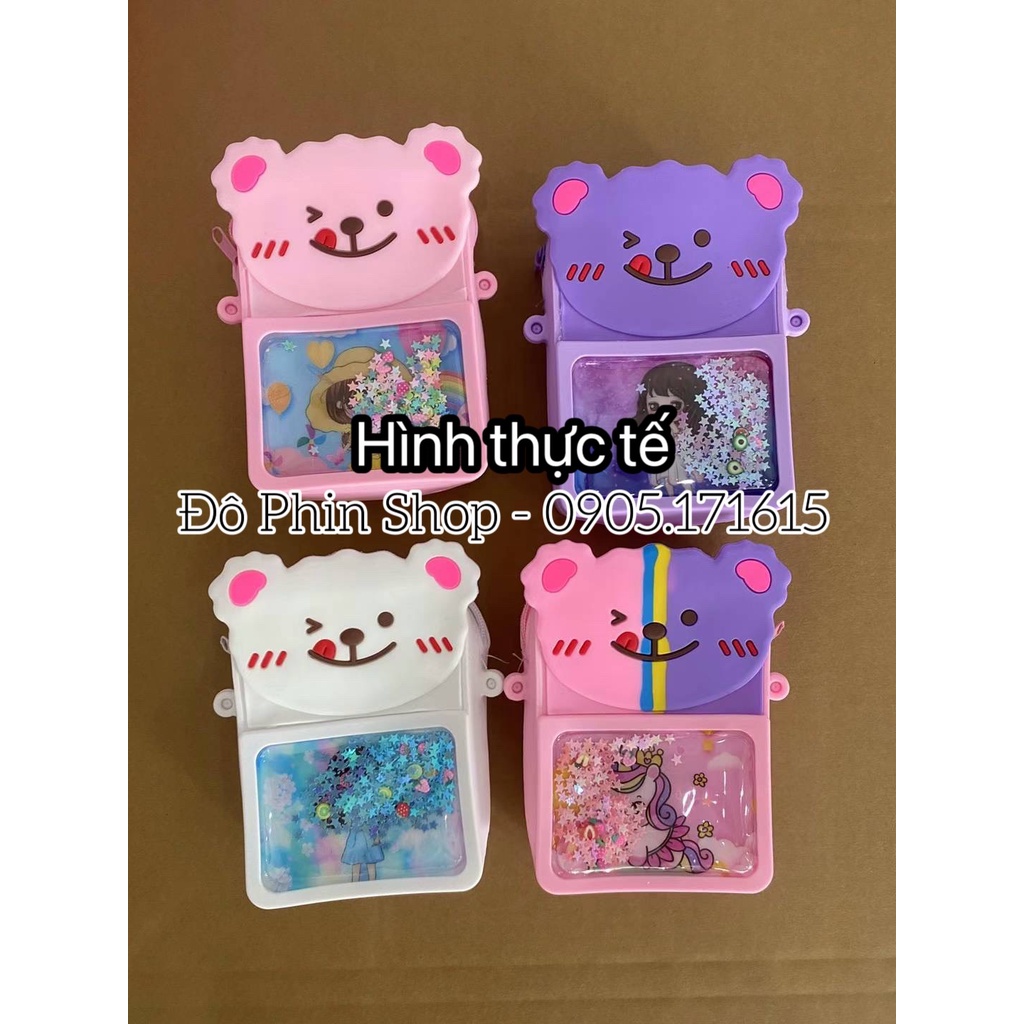 Túi sakim pop it cho bé gái dễ thương giá rẻ Aphin đeo chéo, bóp bong bóng giảm căng thẳng