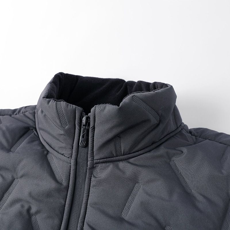 Áo Khoác Lót Lông Cừu Nhẹ Cách Nhiệt Thời Trang Xuân Thu Cho Nam