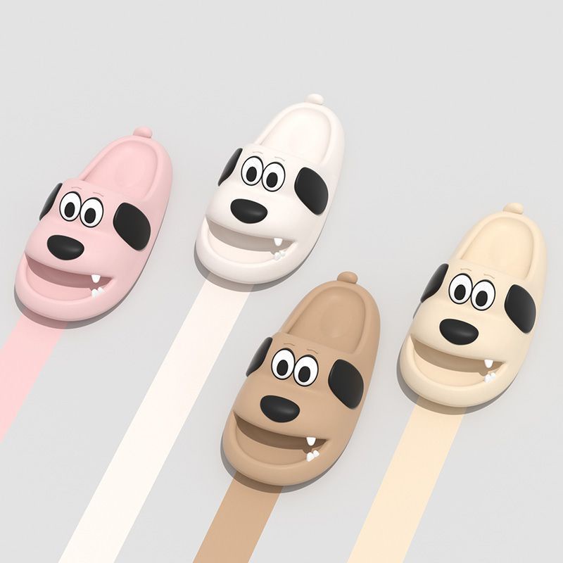 Dép Đi Trong Nhà Đế Dày Chống Trượt Họa Tiết Hoạt Hình Dễ Thương