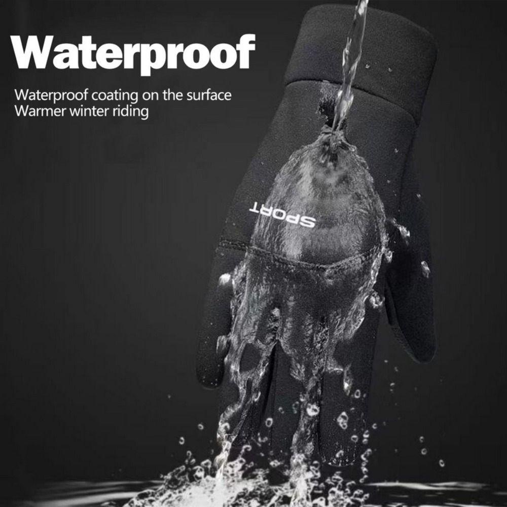 Găng Tay Lái Xe Moto rowan1 Giữ Ấm Chống Trượt Chống Thấm Nước Có Thể Chạm Màn Hình Cảm Ứng