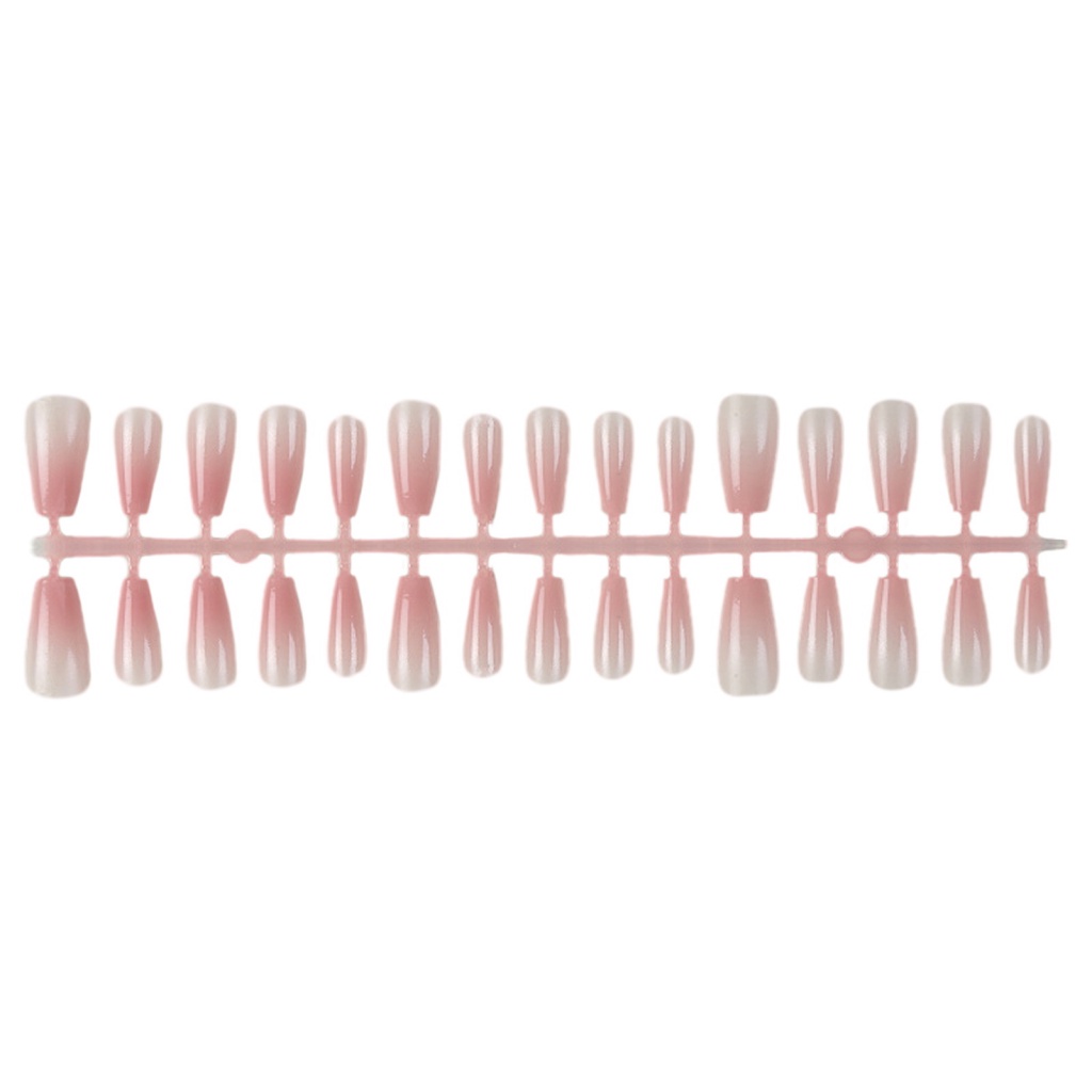 Móng Tay Giả Dẹp Tự Nhiên Màu gradient Dùng Trang Trí Móng Tay Nghệ Thuật