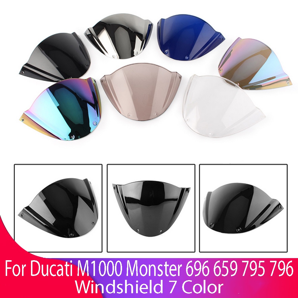 Kính Chắn Gió Chuyên Dụng Cho Xe Mô Tô ducati monster 696 659 795 796