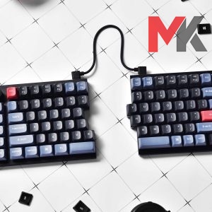 Bàn phím cơ Keychron Q11 Knob  – Bàn phím cơ Custom QMK Nhôm CNC