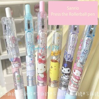 Set 6 Bút Mực gel Ngòi Bút 0.5Mm Hình sanrio hello kitty