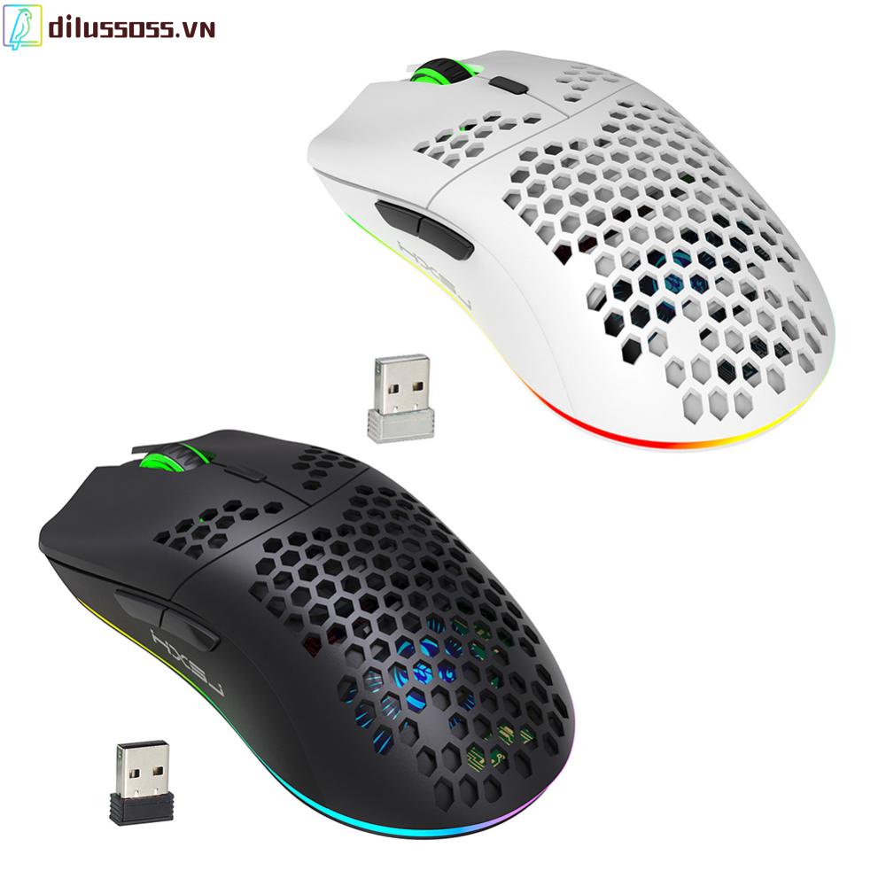 Chuột Không Dây Chơi Game t66 7 Nút Lập Trình