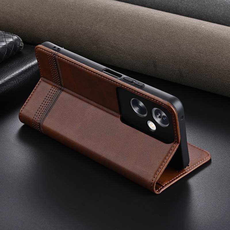 Bao Da pu Điện Thoại Nắp Lật Nam Châm Kiêm Ví OPPO A79 5G A2 Pro A91 A92 A93s A53s A72 A35 A15 A15s case a2pro cover