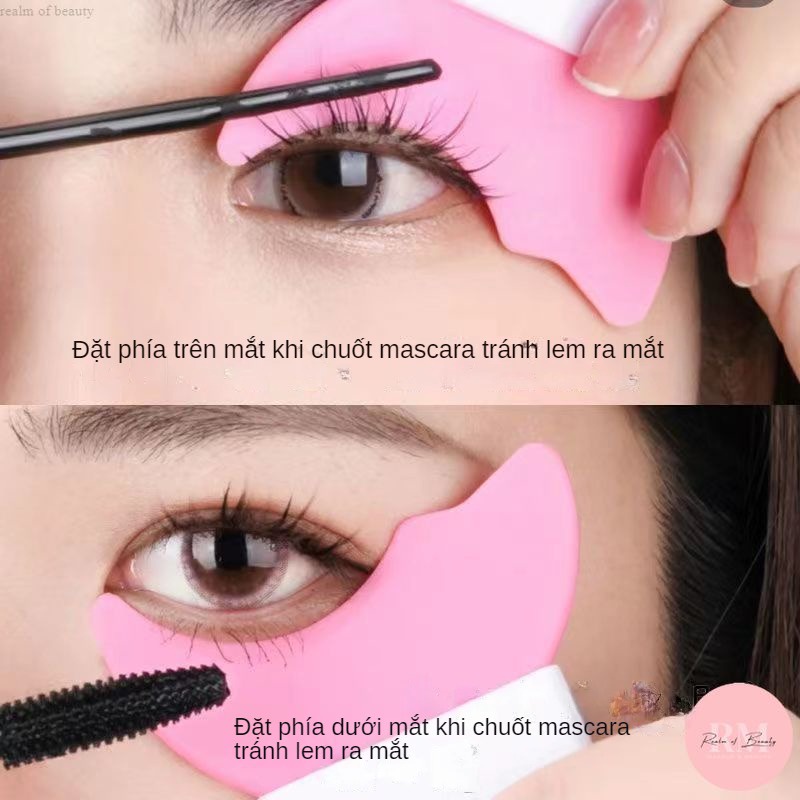 Khuôn Kẻ Mắt Bằng Silicone Mềm Nhỏ Gọn Tiện Dụng