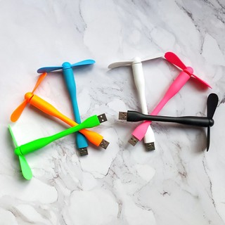 Quạt usb 2 cánh mini cầm tay siêu mát - đèn usb tiện dụng