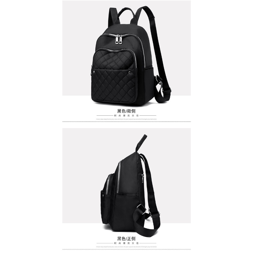 Balo du lịch đi làm thời trang da mềm nhiều ngăn hoạ tiết đơn giảnBL2029IDIGO