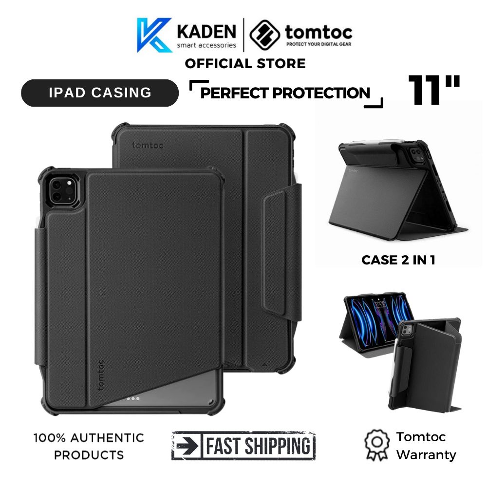 Bao da Tomtoc  Detachable  Ultra Case cho  iPad Pro 11 4TH/3RD GEN  – B0216