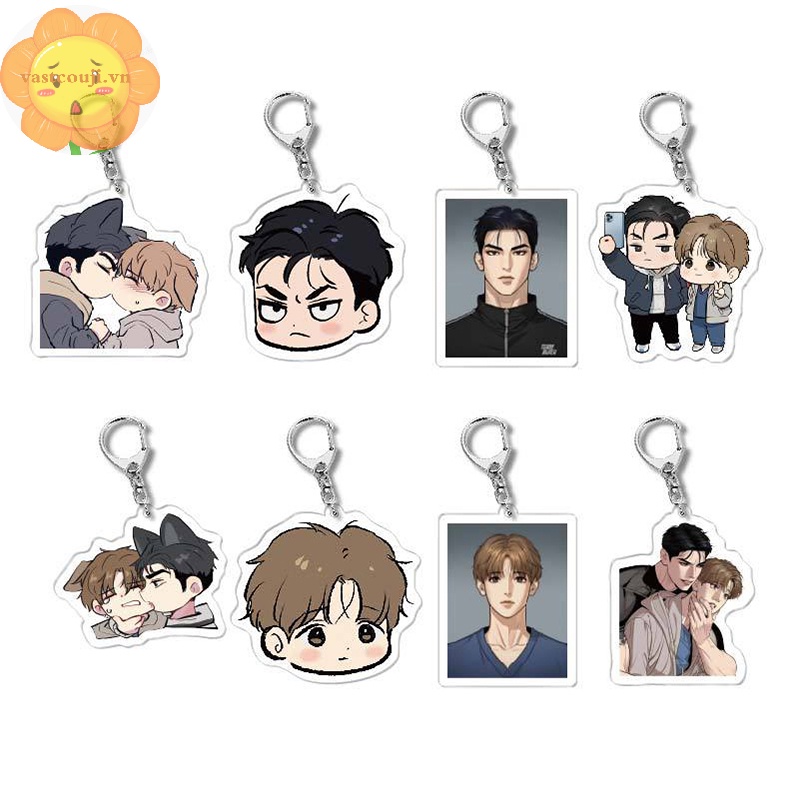Vastji manwha jinx joo jaekyung Móc Chìa Khóa Bằng acrylic In Họa Tiết Hoạt Hình anime Dễ Thương Sáng Tạo Cho Nam Và Nữ vn