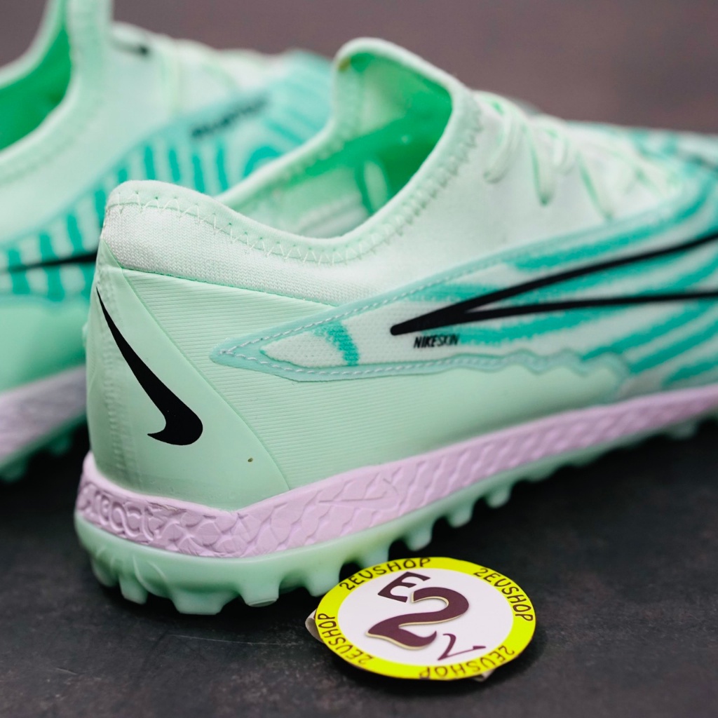 Giày bóng đá Phantom GX Pro Xanh Pastel, giày đá banh cỏ nhân tạo nam đã khâu đế - 2EVSHOP